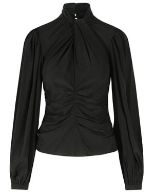 Isabel Marant 'Depsona' Silk Blouse - Black