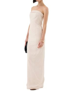 Extro & Vert Tall Bandeau Maxi Dress - White