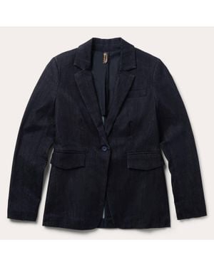 Stetson Stretch Denim Blazer - Blue