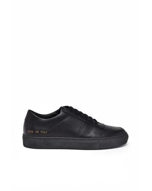 Common Projects Bball Minimalist Leather Low-Top Sneakers - Black