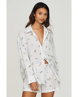 En Saison Nicole Buttondown Shirt - White