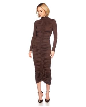 Susana Monaco Piper Java Dress - Brown