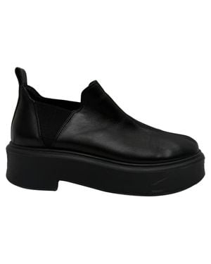 The Row Robin Flatform Ankle Boots - Black