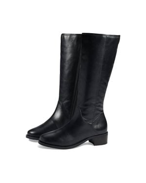 David Tate Superior Calf Boots - Black