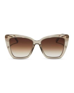 DIFF Becky Iv Sunglasses - Brown