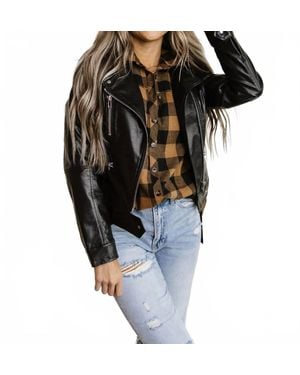 Ampersand Ave Moto Jacket - Black