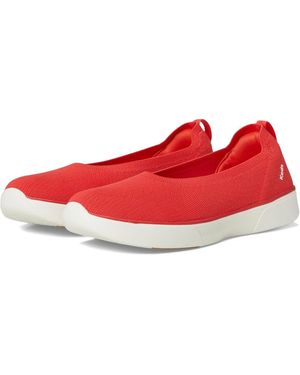 Keds Blisswalk Skimmer Flats Slip On Comfort Casual Shoes Hawk2584 - Red