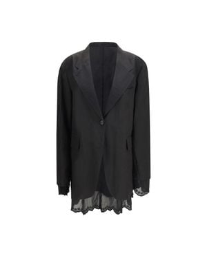 Our Legacy Linen Blazer - Black