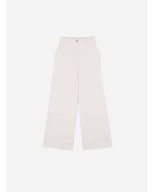 An'ge Essential Straight Leg Pants - White