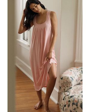 Papinelle Kate Modal Soft Pleat Dress - Brown