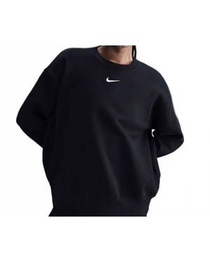 Nike Phoenix Fleece Crewneck Sweatshirt - Blue