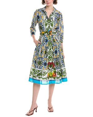 Samantha Sung Audrey 4 Shirtdress - White