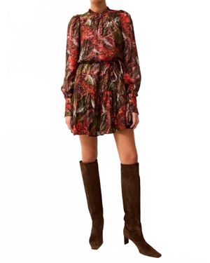 Marie Oliver Irena Mini Dress - Red