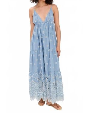 MISA Los Angles Louka Dress - Blue