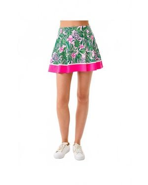 Lilly Pulitzer Upf 50+ Luxletic Cilia High Rise Skort - Red