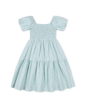 Hope & Henry A-Line Dress - Blue