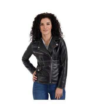 Nine West Biker Jacket - Black