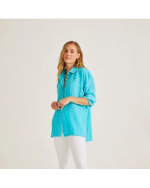 Calypso St. Barth Marlow Top - Blue