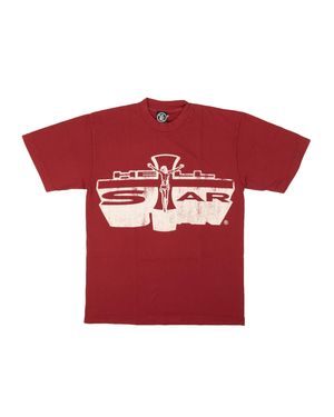 HELLSTAR STUDIOS Path To Paradise Short Sleeve T-Shirt - Red