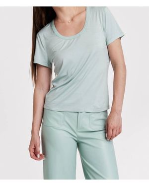 Another Love Miranda Short Sleeve Tee - Blue