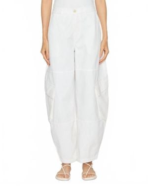FRAME Bubble Cargo Pants - White