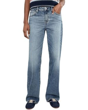 DAZE Keeper Low Rise Straight Jeans - Blue