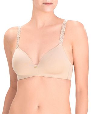 Natori Pure Luxe Contour Softcup Bra - Natural