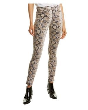Hudson Jeans Barbara Mid Rise Super Skinny Jeans - Multicolor