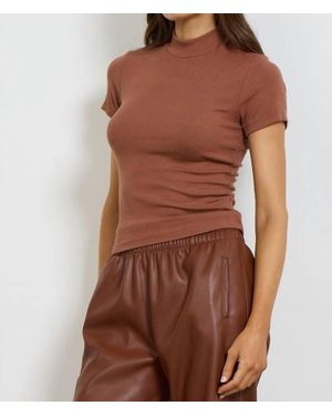 Lamade Bailey Tee Top - Brown