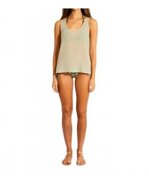 lemlem Kati Tank Top - Yellow