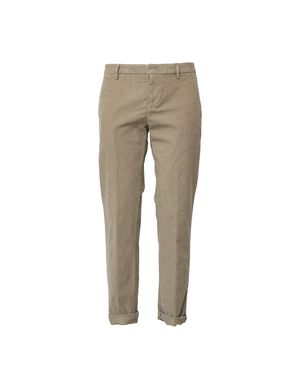 Dondup Relaxed Regular Fit Needlecord Pants - Gray