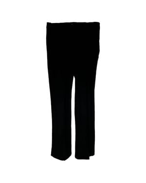Sportmax Straight Trouser Pants - Black