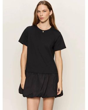 Sanctuary Bubble T Shirt Dress - Black