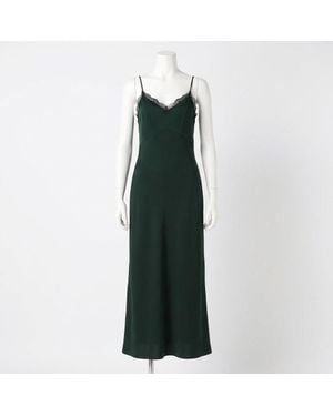 Z Supply After Hours Luxe Satin Midi Dress - Green