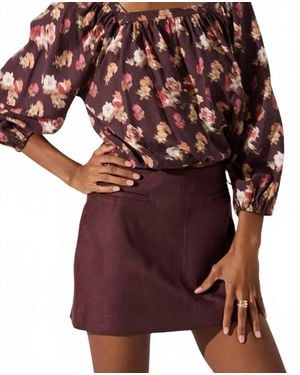 Astr Laudine Skirt - Red