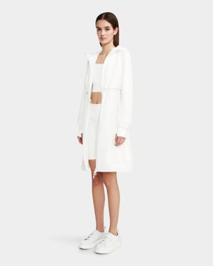 Rudsak Grayce Long Windbreaker - White