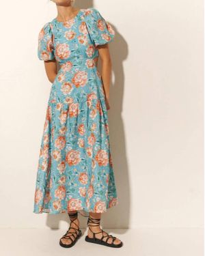 Kivari Josette Maxi Dress - Blue