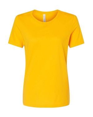 Bella Canvas Relaxed Jersey Tee - Yellow