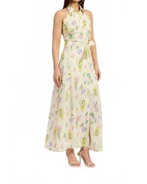 En Saison Bowen Sleeveless Maxi Dress - Yellow