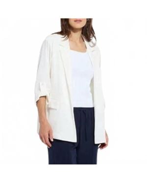 Lyssé Genevieve Relaxed Blazer - White