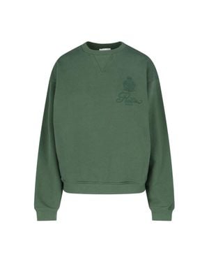 FRAME Ritz Crewneck Sweatshirt - Green