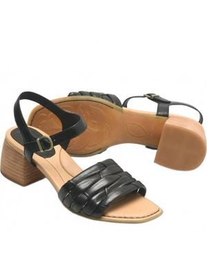 Born Shonie Heeled Sandal - Black