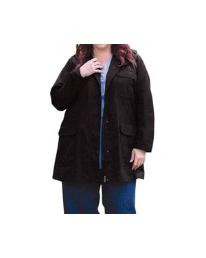 On The Plus Side Spencer Long Sleeve Jacket - Black