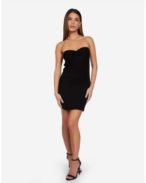 Michael Lauren Kreuger Sweetheart Tube Dress - Black