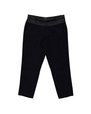 Ferragamo Ferragamo Cady Parte Opaca Tailored Pants - Blue