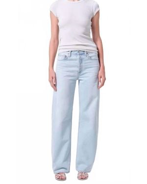 Agolde Arc Jean 32" Wide Leg Jeans - Blue