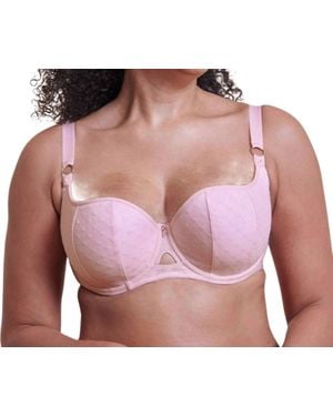 Curvy Kate Boost Heartbreaker Padded Balcony Bra - Pink
