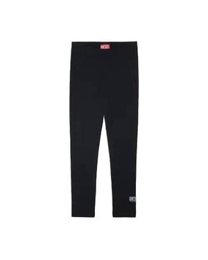 DIESEL Girl's Basic Leggings - Black