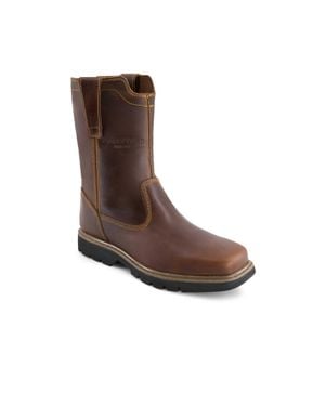 Forastero Western Fashion Leather Boots - Brown