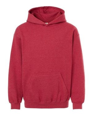 Tultex Youth Hooded Sweatshirt - Red